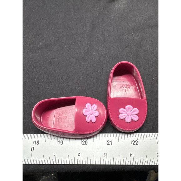 Set Of 6 Battat Doll Shoes For 18" Dolls - Pink & Purple Variety - Picture 8 of 15